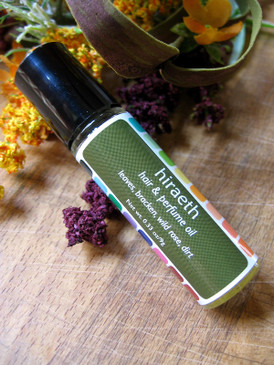 Hiraeth Hair & Perfume Oil - Leaves, Bracken, Wild Rose, Dirt... 