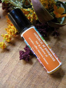 Cathedral of Pumpkins Hair & Perfume Oil - Pumpkin, Coffee, Labdanum, Beeswax... Weenie Limited Edition