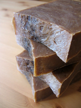 Dance of the Hares Hot Process Soap - Wild Musk, Damp Smoke, Tender Roots, Coconut-Free Formula... 