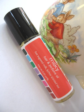 Milky Hair & Perfume Oil - Hot Sugared Milk, Lychee Scented Tea... 
