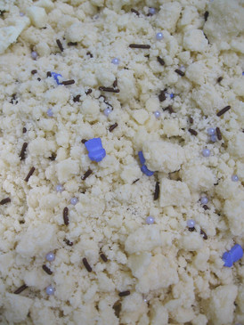 Lavender Truffle Bath Streusel - Dark Chocolate, Lavender, Vanilla... Spring Limited Edition