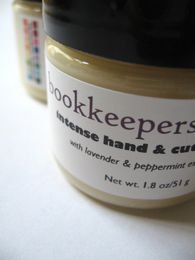 Bookkeeper's Butter Intense Hand and Cuticle Salve with Lavender & Peppermint Essential Oils