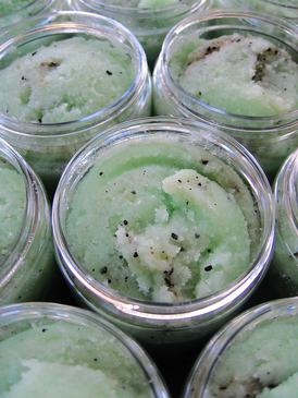 After-Winter Sorbetto Emulsifying Sugar Scrub - Bruised Mint, Cold Tea, Frozen Trails... 