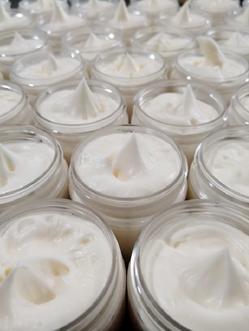 Flutterbutter SAMPLE SIZE Whipped Daily Facial Cleanser - Jojoba & Borage Oils, Lemon, Geranium, Frankincense Essential Oils...