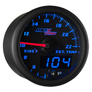 Black & Blue MaxTow Diesel Gauge Series