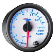 GlowShift White 7 Color Gauge Series