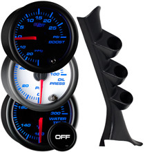 Autometer Gauge Mount A Pillar Pod Dual 2 1 16in Ford Focus 00 01 Ford Focus 2000 2001