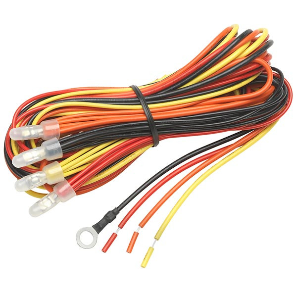 7 Color Series 4 Gauge Wiring Kit With Power Wires Only