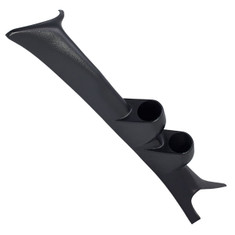 Black Full Size Dual Pillar Gauge Pod for 2000-2005 Ford Excursion