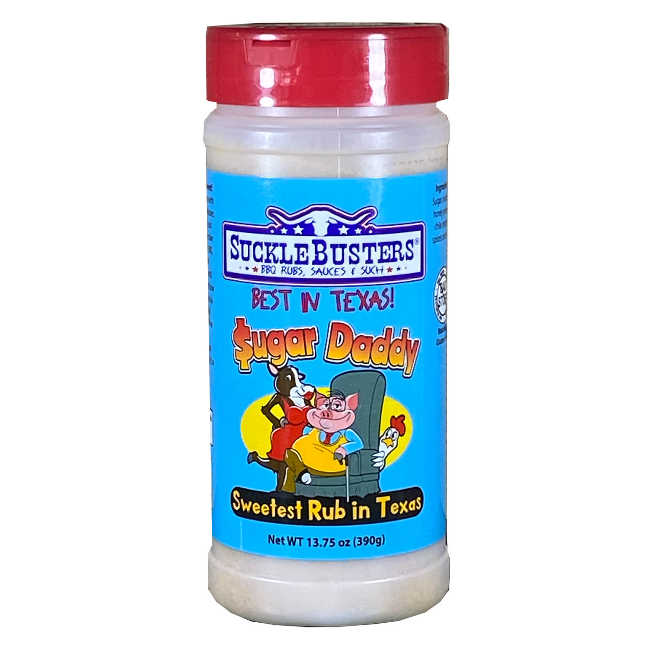 Sucklebusters Sugar Daddy Sweetest Rub in Texas 13.75 oz