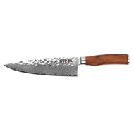 RTE-83 Signature Chef XL Knife- Walnut/Damascus Steel