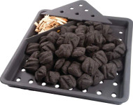 CAST IRON CHARCOAL AND SMOKER TRAY-67732