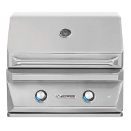 Twin Eagles 30-Inch 2-Burner Built-In Natural Gas Grill with Sear Zone & Infrared Rotisserie Burner - TEBQ30RS-CN