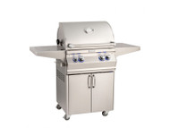 Fire Magic Aurora A430s 24-inch Portable Grill With Side Burner and Rotisserie- A430s
