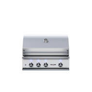 Delta Heat 32" Gas Grill with Infrared Rotisserie - White Control Panel, Color Edition DHBQ32R-W(LP/NG)