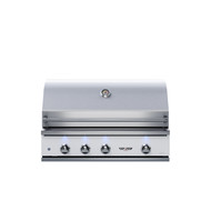 Delta Heat 38" Gas Grill with Infrared Rotisserie & Sear Zone - White Control Panel, Color Edition DHBQ38RS-W(LP/NG)