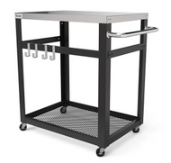 NUUK 30IN Portable BBQ Grill Table and Outdoor Prep Cart