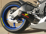 Graves Motorsports Yamaha R6 Cat-Back Slip-on Carbon Exhaust