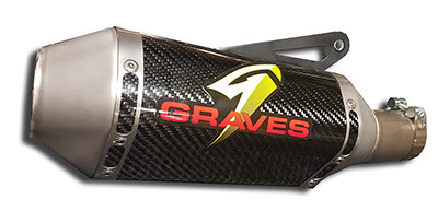 Graves Motorsports Yamaha FZ10 MT-10 Cat Eliminator Exhaust System EXY-17FZ10-CETC