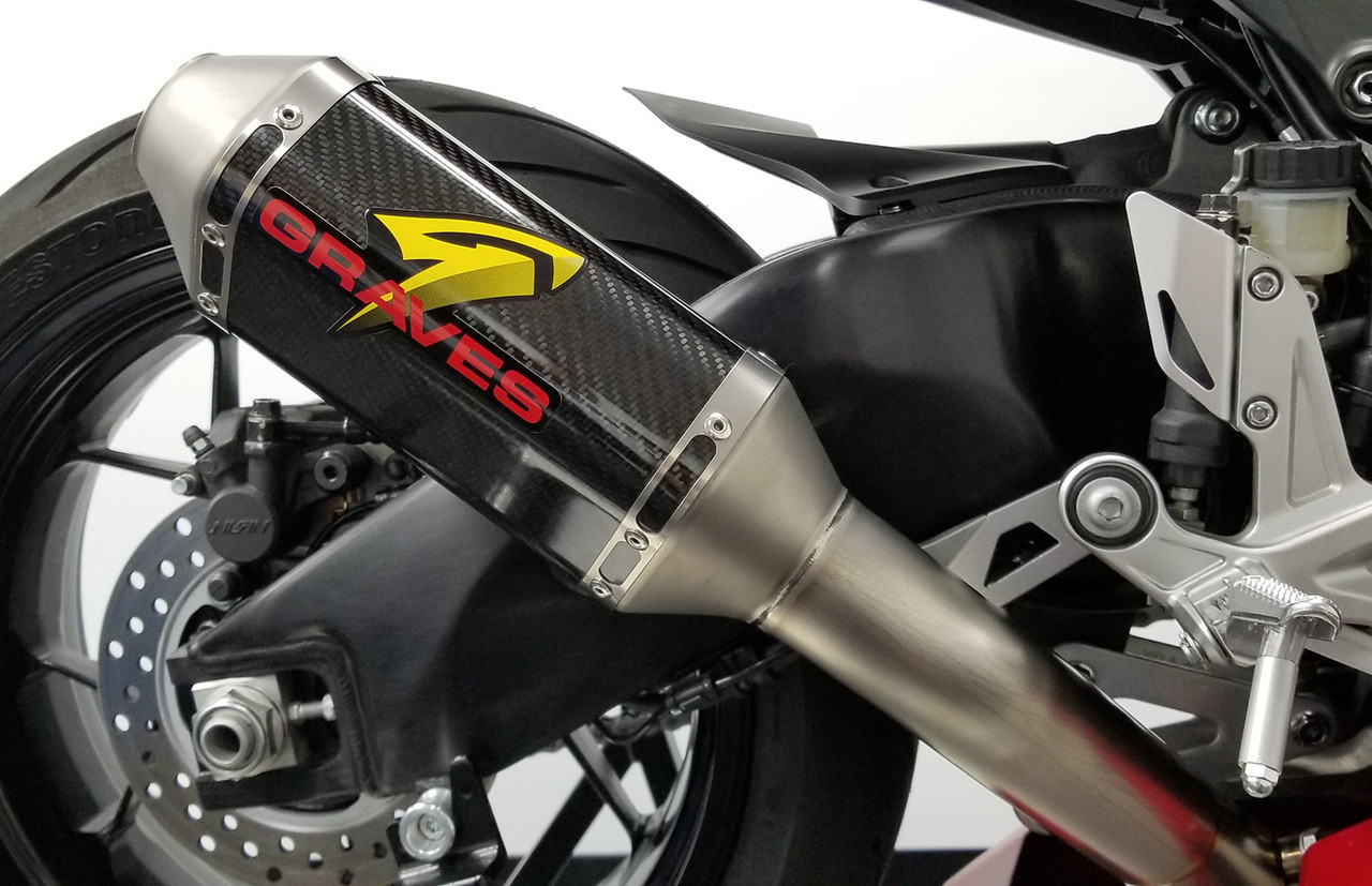 Motorcycle Exhaust Muffler Exhaust System Slip on for Honda CBR1000RR 2017-2019 