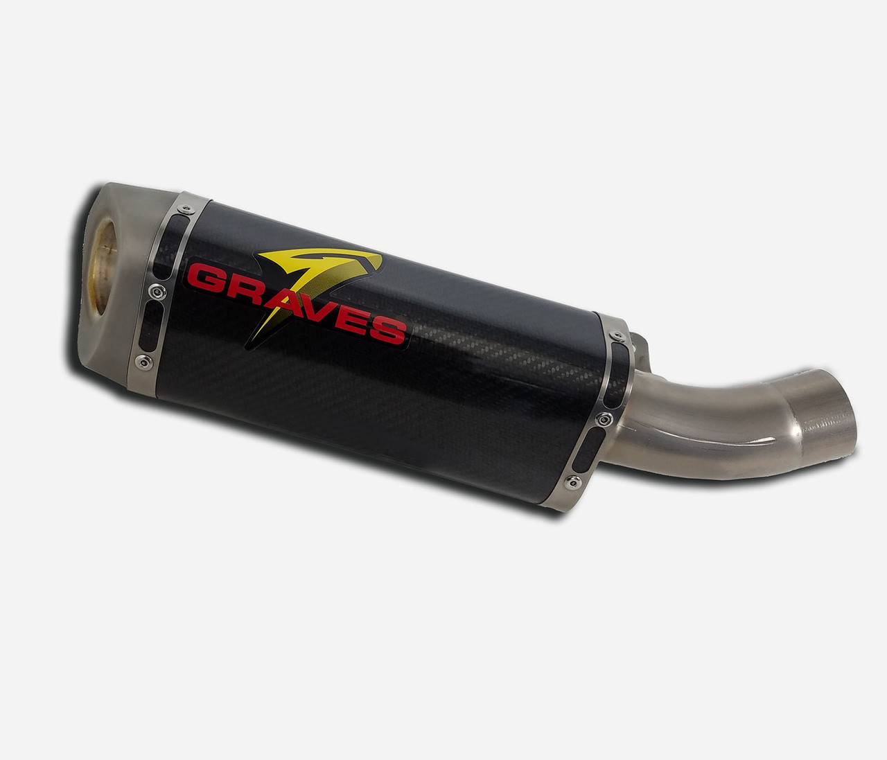 Graves Motorsports ZX6R / ZX636 Carbon Slip-on Exhaust