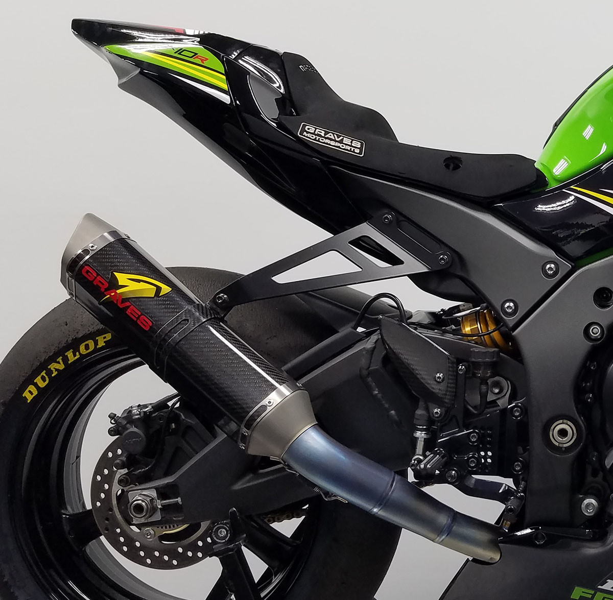 Kawasaki WORKS2 ZX-10R / ZX-10RR Carbon Full Exhaust System