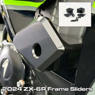 Kawasaki ZX-6R Frame Sliders 2024