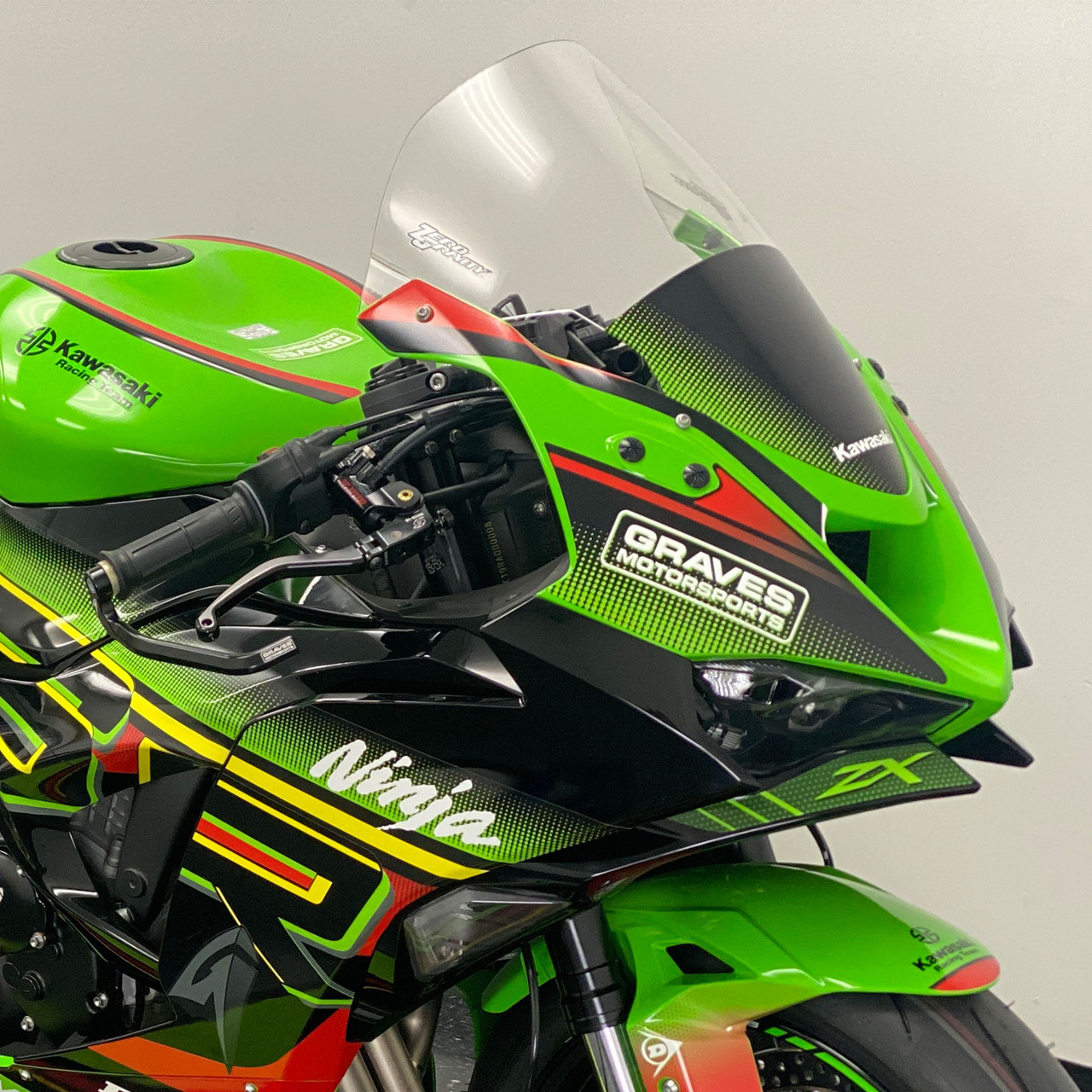 Zero Gravity ZX6R Tall Race Windscreen 2025