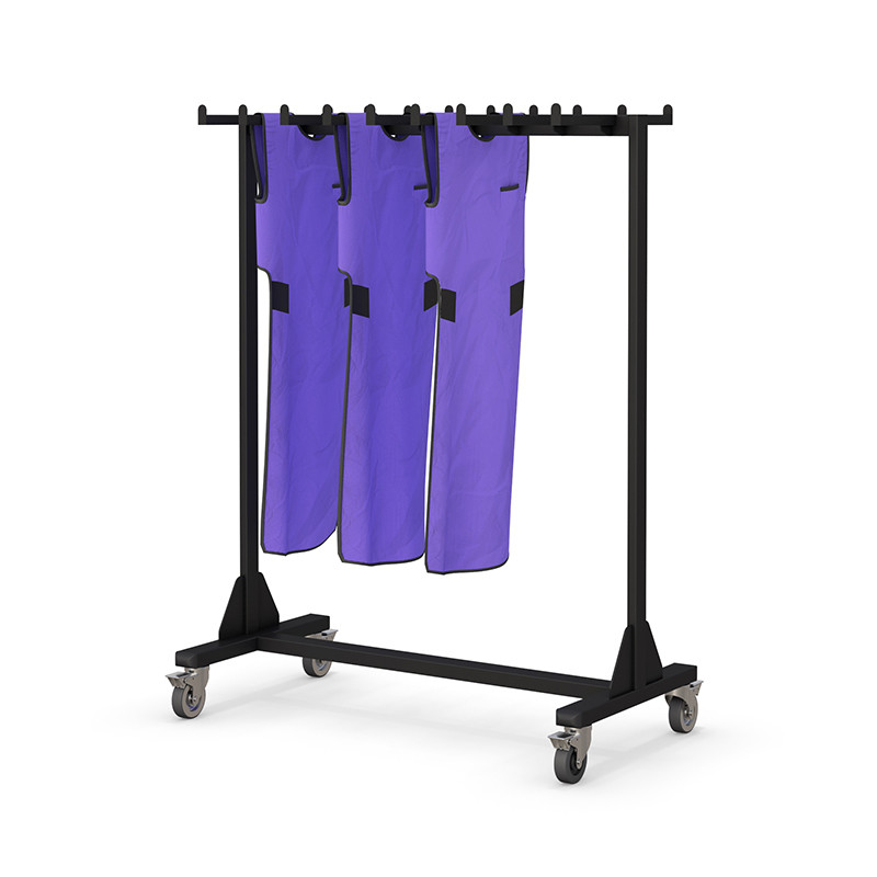 Lead Apron Hanger Rack Holds 8 FWF Medical Products
