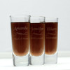 Engraved Shooter Shot Glasses Personalized with Bridesmaid Names Scroll Under Name Design