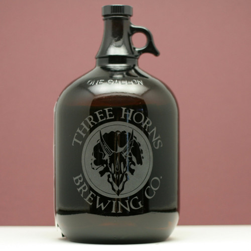 Engraved Mini Growler with your Own Custom Home Brew Logo or Design!