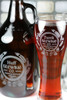 Engraved & Personalized 64oz Growler & 2 Large Pilsner Set with Hops and Wheat Close Up