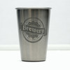 Stainless Steel Pint Engraved with Personalized Brewery Banner & Beer Names