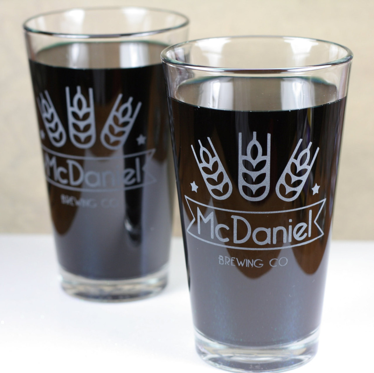 Beer Removal Service - Personalized - Etched - Pint Glass