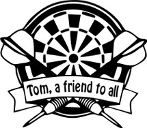 Custom listing for Toni - 36 rocks with Tom dart art SHIP BY 7/25