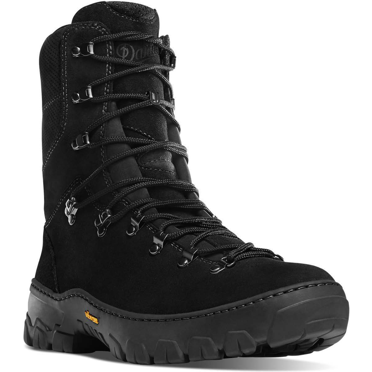 lightweight black work boots