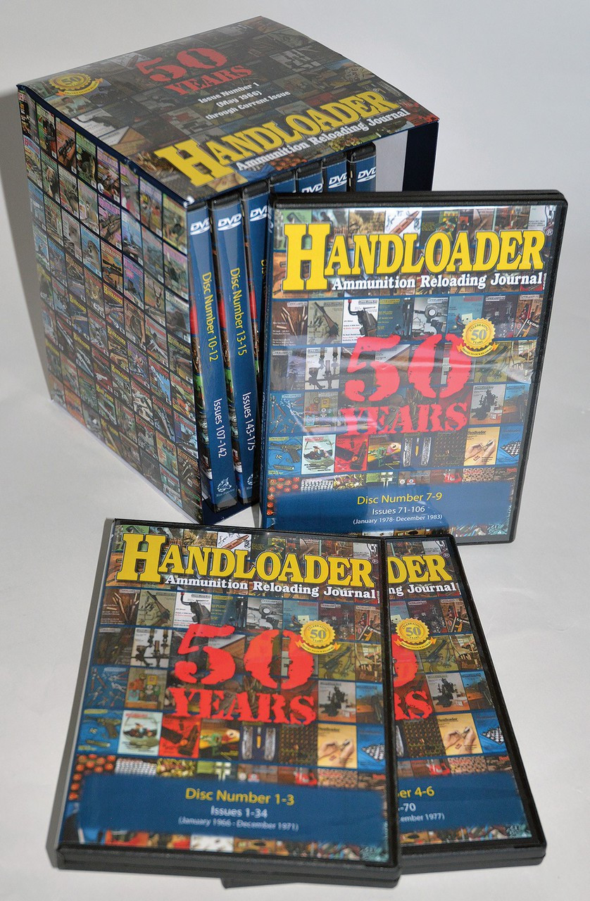 Handloader- The Complete 54 Years DVD ROM - Wolfe Pub