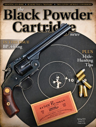 Our cover photo for this issue comes from Mike Nesbitt and Jerry Mayo. Mike was responsible for the excellent target and Jerry took the great photograph.
For those interested in the particulars, Mike shot the target at 30 feet (two-handed) using his 44 Smith & Wesson reproduction revolver made by Uberti. The load was a 245-grain bullet from a Lyman mould (429184) pushed by 18 grains of Olde Eynsford, lit off with CCI Large Pistol primers all in a case by Starline.
The guys in the Capitol City Rifle & Pistol Club in Olympia, Washington, have been making a specialty of shooting .44 revolvers. Read Mike's story inside to see exactly what they've been doing and how they are doing it.