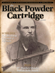 The cover for this issue is a tribute to one of America's great gunsmiths, Norman S. Brockway. We are sure that many of today's gun enthusiasts will not recognize his name, nor the super-accurate firearms he virtually handcrafted, but much of what Brockway did, paved the way for what we now define as benchrest shooting. The very definition of a "rugged individualist," Brockway showed typical Yankee ingenuity in all of his work and indeed, his life.
Mark Barnhill provided us with the old newspaper clipping detailing much of Brockway's life. The clipping itself was part of the wealth of information that Harold "Polecat" Porter had accumulated during his years as a shooter and collector of muzzleloading slug rifles. "Polecat" was himself quite a character and avid black-powder shooter, who served to span the time between many of the old-timers and today's black-powder riflemen.
The newspaper interview of Brockway revealed several facts about his life that we had not heard or read before. Brockway was truly a gunsmith and rifleman who could shoot them as well as he could build them. Check out the story inside this edition and see if you don't agree.