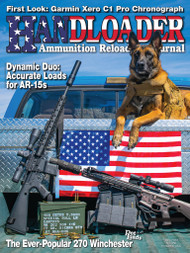 On the Cover... A pair of rifles chambered in 223 Wylde beside Trigger, man's best friend. The rifle on the left sports a Tract Toric Ultra HD scope and a Nosler Suppressor. The rifle on the right sports a Leupold Patrol 6HD scope and an AAC suppressor. Photograph by Lacey Polacek