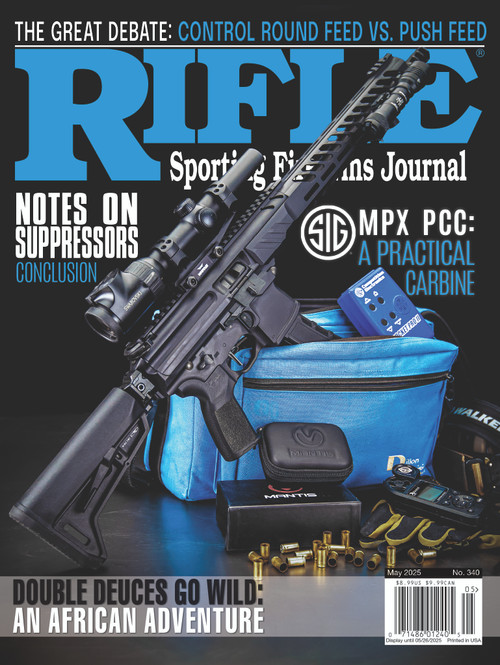 About the Cover... On the cover of this issue, you'll find the SIG Sauer MPX PCC, a compact powerhouse chambered in 9mm. It's outfitted for competition with a 16-inch barrel, Swarovski Z6i 1-6x24mm scope, Warne XSKEL30TW Gen 2 MSR mount, and Streamlight ProTac HL-X rail-mounted light. Also featured are the Mantis X10 Elite Shooting Performance System, Kestrel 5700 Elite Weather Meter, and a Competition Electronics Pocket Pro II shot timer. Photo by Lacey Polacek