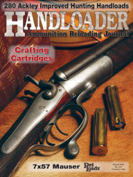 On the Cover...The cover features a striking image of an E.M. Reilly double-barrel firearm, originally chambered in .577 Snyder and now bored out to 20 gauge. The shotgun rests diagonally on a textured wooden surface, accompanied by several handcrafted 20-gauge brass shotgun shells. The classic break-action design, coupled with the warm brass tones of the ammunition, evokes a strong sense of vintage craftsmanship and historic firepower.


This elegant, historically significant firearm was described as being "ready to guard a caravan in the Kyber Pass or repel boarders on the China Sea," highlighting both its rugged purpose and timeless design. The image was captured by Terry Wieland, known for his deep appreciation of rare firearms and cartridge history. Cover Photo by: Terry Wieland.