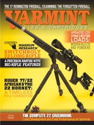 2025 Fall Varmint Rifles & Cartridges (S&H Included)