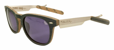 Black Flys Razor Fly sunglasses - brown wood 