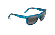 Electric Swingarm Sunglasses - Twin Fin Blue - Melanin Grey Bi Gradient Mirror - 129-25441