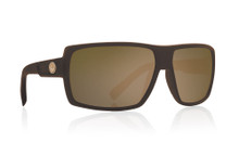 Dragon Double Dos Sunglasses - Matte Tortoise - Bronze Polar - 720-2193