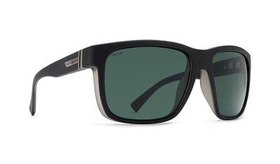 Von Zipper Maxis Sunglasses - Black Smoke Satin - Vintage Grey Polar -  MAX-PSV