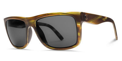 Electric Swingarm S Sunglasses - Matte Olive Tortoise - M Grey - 152-58020