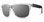 Electric Knoxville Sunglasses - Crystal Black - M Grey Silver Chrome - 90-58921