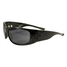 Black Flys Sonic 2 Sunglasses - Shiny Black - Smoke Polarized